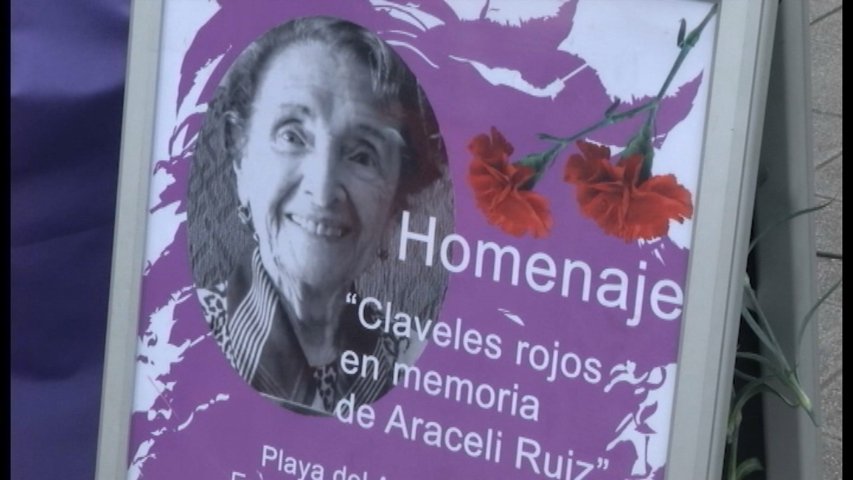 Cartel homenaje a Araceli Ruiz Toribios, niña de la Guerra