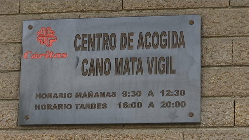 Placa del centro de acogida Cano Mata Vigil