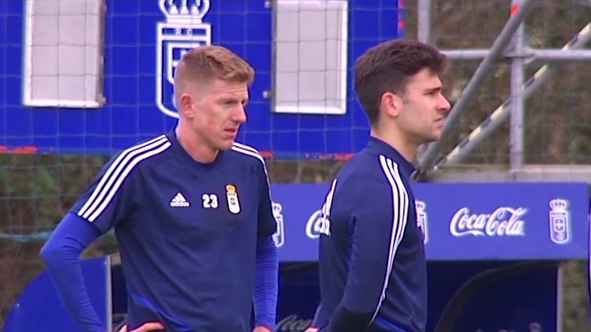 Entrenamiento del Real Oviedo