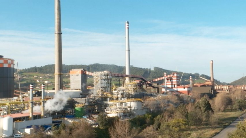 Planta de ArcelorMittal en Asturias