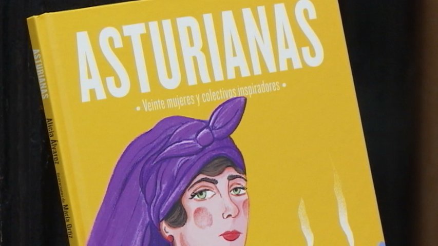 Portada de la obra titulada 'Asturianas', escrita por Alicia Álvarez