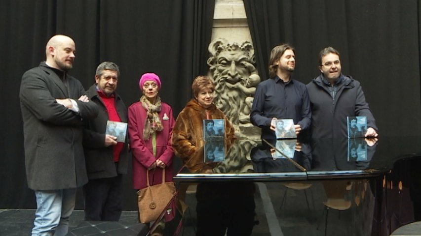 Un libro-disco recupera la figura del pianista gijonés Jesús González Alonso