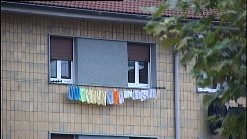 Una vivienda de un barrio marginal en Asturias