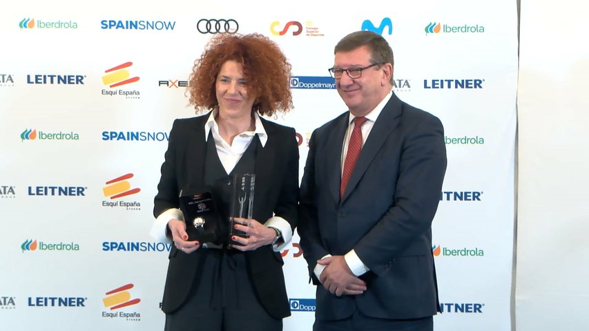 Rocío Carbajal, premio nacional de los Deportes de Nieve a la mejor deportista de la pasada temporada